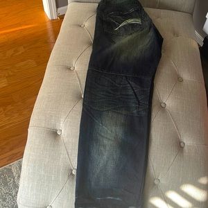 Vintage Rocawear Original Fit Blue Jeans 1990s Hip Hop Mens Size 36x33